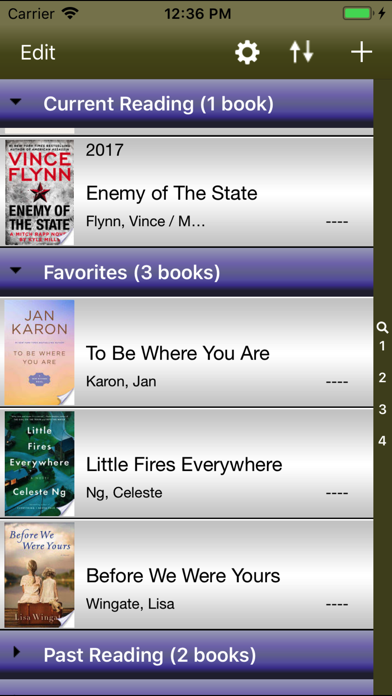 FrontCover - A Reading App Screenshot