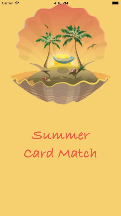 Summer Card Match