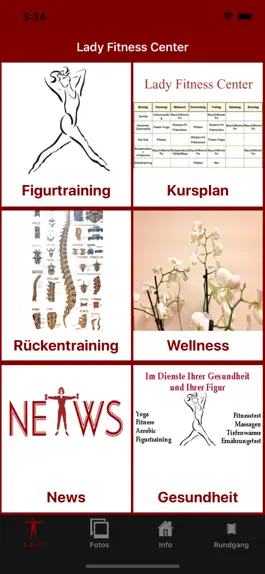 Game screenshot Lady Fitness Center apk