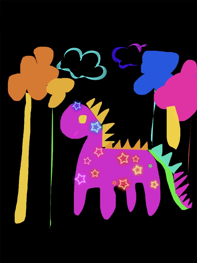 Magic Glow! Draw for toddlers::Appstore for Android