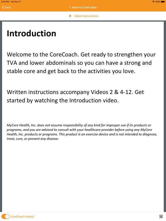 Screenshot #6 pour CoreCoach Biofeedback Training