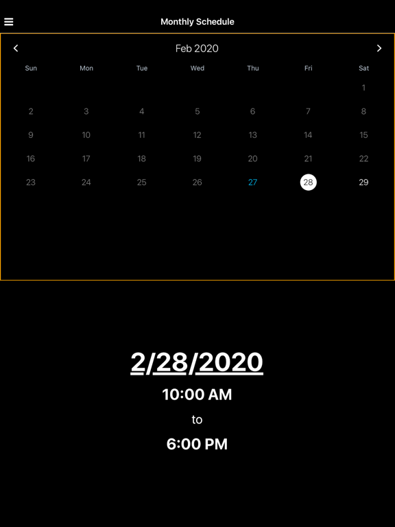 Wadies Salon iPad screenshot 2 - Lifestyle app
