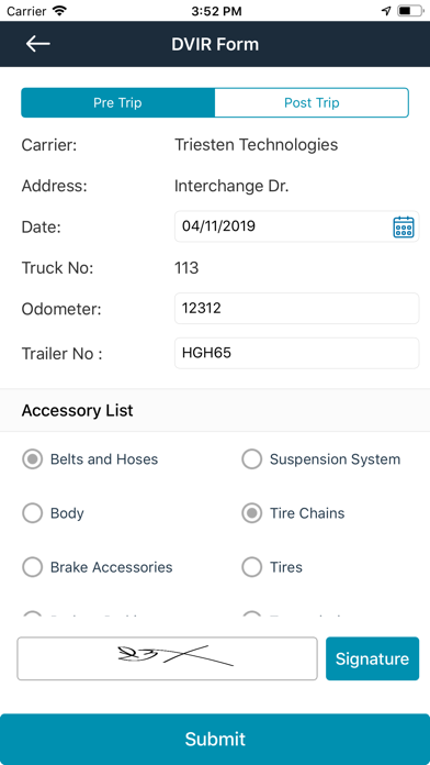 SIMPLE TRUCK ELD Screenshot