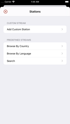 Audio Stream Player screenshot 3