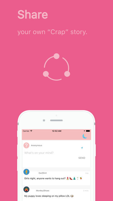 Screenshot #2 pour Craptique - Share,Express,Ask