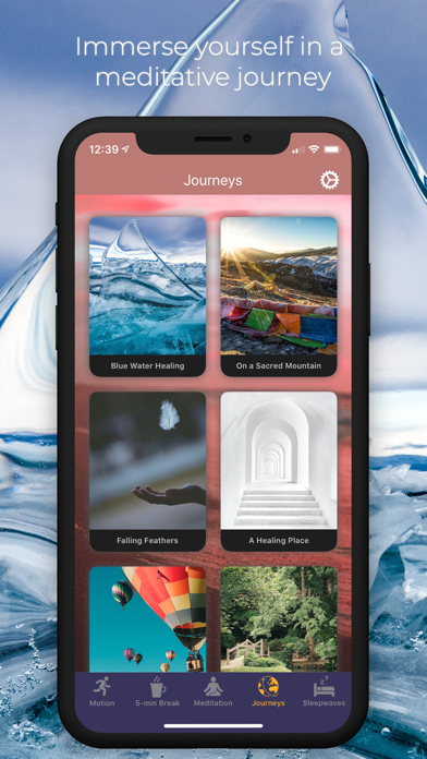 Mindimension: Meditation iPhone screenshot 6 - Health & Fitness app