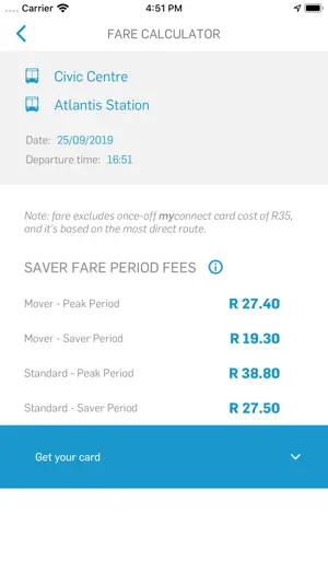 MyCiTi screenshot 3
