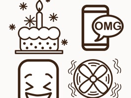 Fun Animated Icon Sticker for iMessage is the best emoji app for Emoji Animated lovers