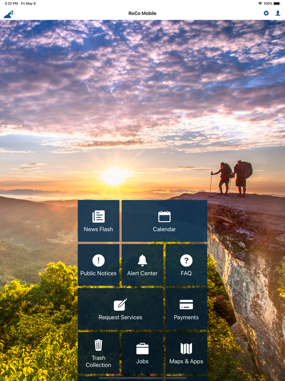 RoCo Mobile iPad screenshot 1 - Lifestyle app