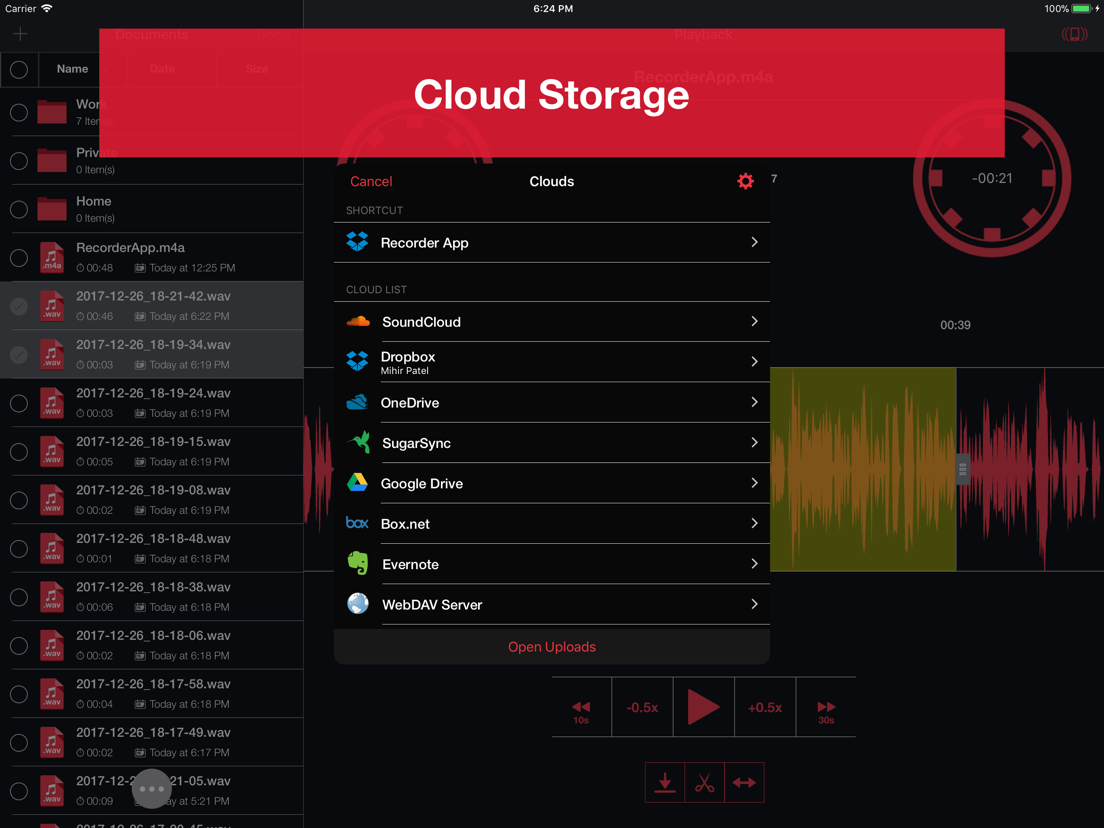 Recorder App Voice Recorder App voor iPhone, iPad en iPod touch
