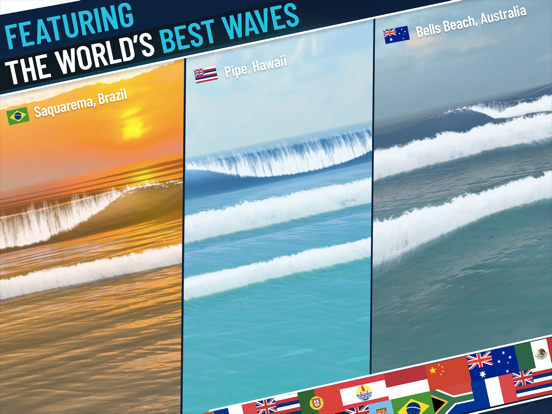 True Surf iPad app afbeelding 2
