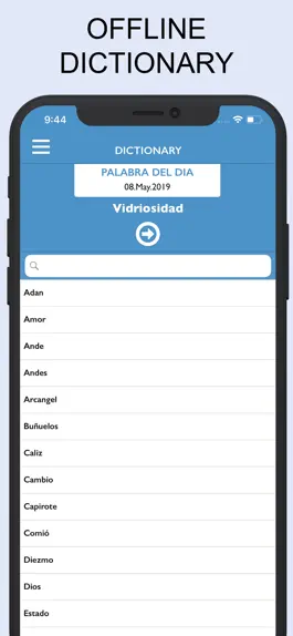 Game screenshot Diccionario Español Offline hack