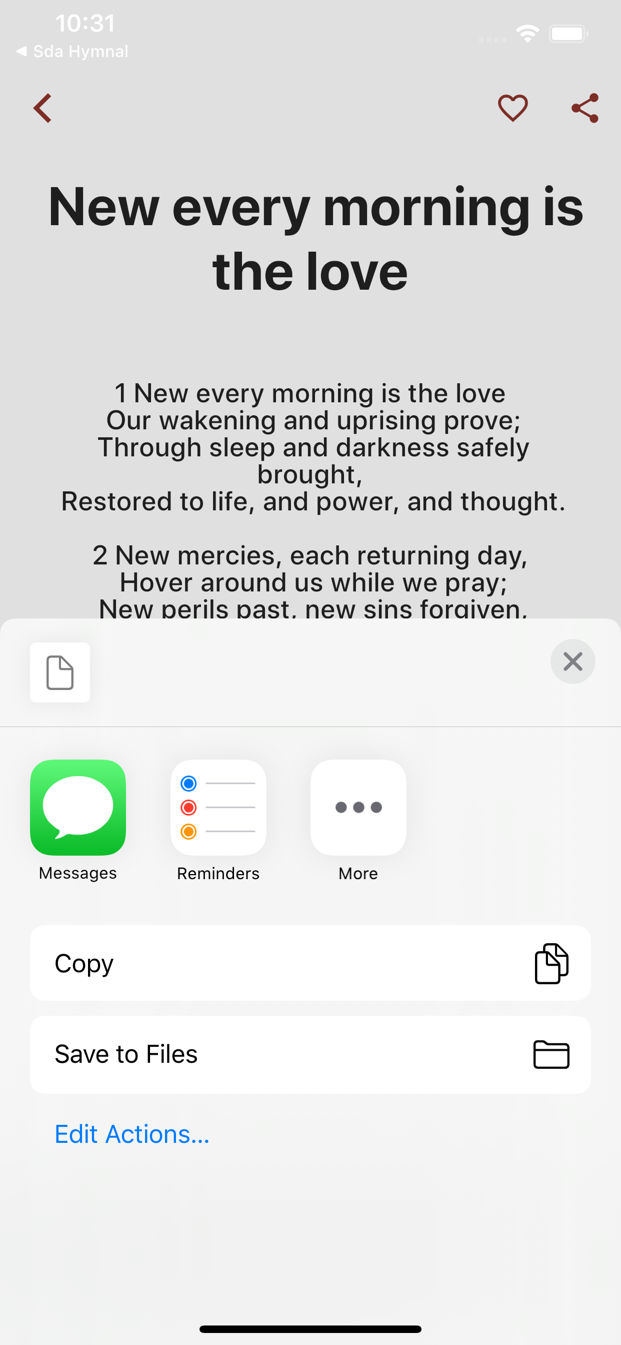 The Hymnal