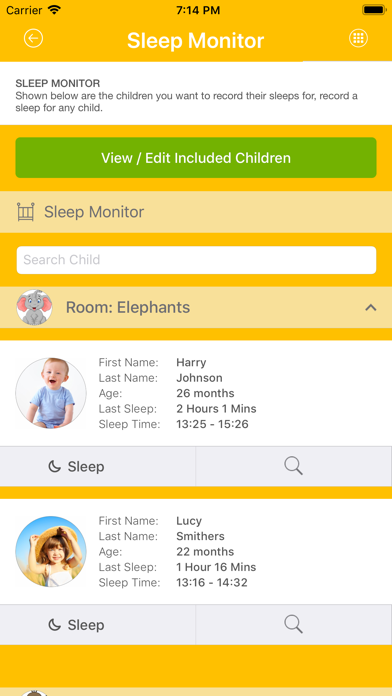 Rainbow Angels Nurseries Screenshot