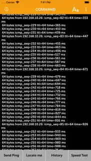 cmd for iphone - ping & speed iphone screenshot 2