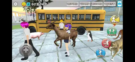 どうぶつスクールシミュレーター　少女と動物で学園ライフ