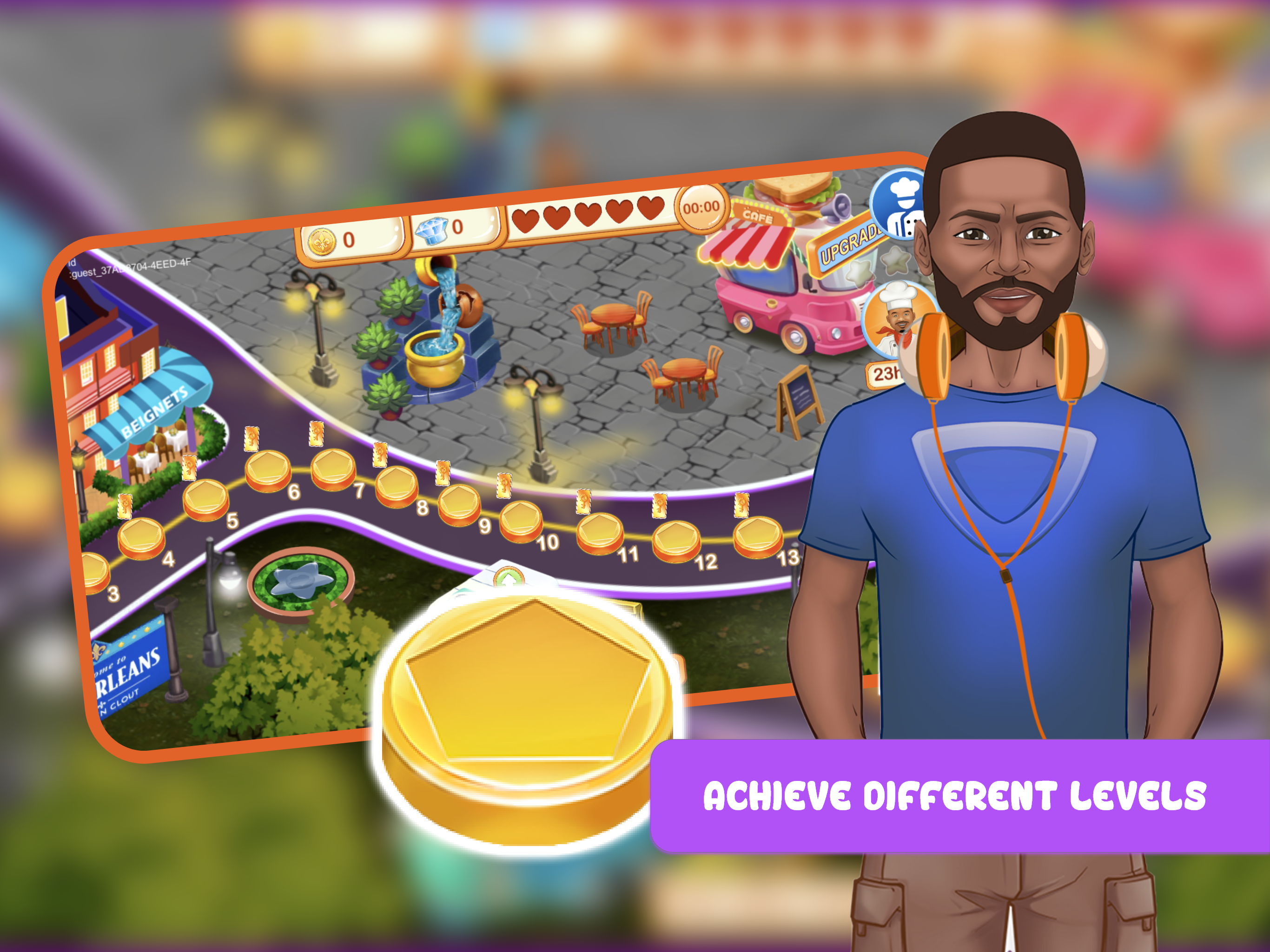 Cooking Game: Be a Famous Chef