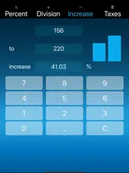 calculadora de porcentajes pro ipad capturas de pantalla 3