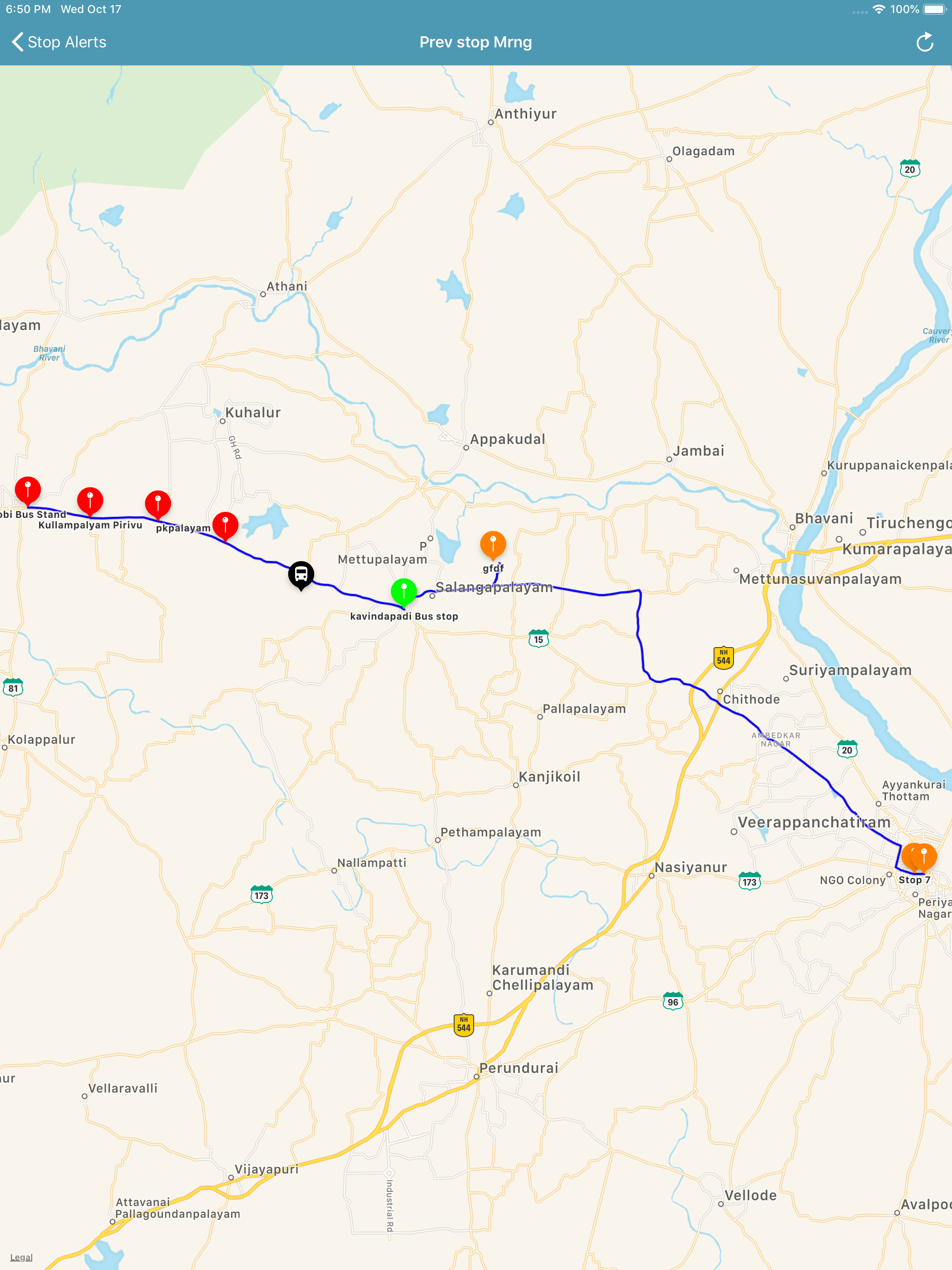 Smart Bus App screenshot 11