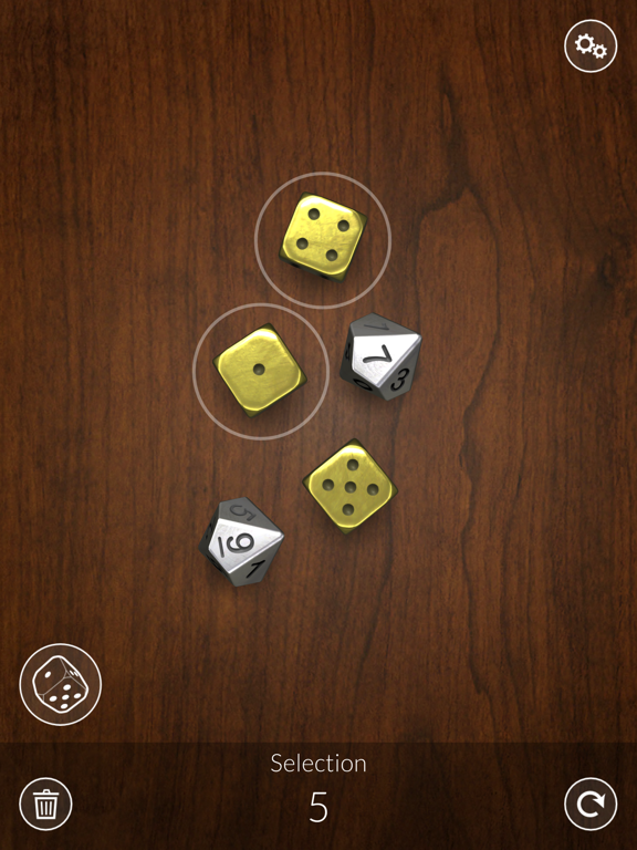 Screenshot #5 pour Dice Bag - 3D dice