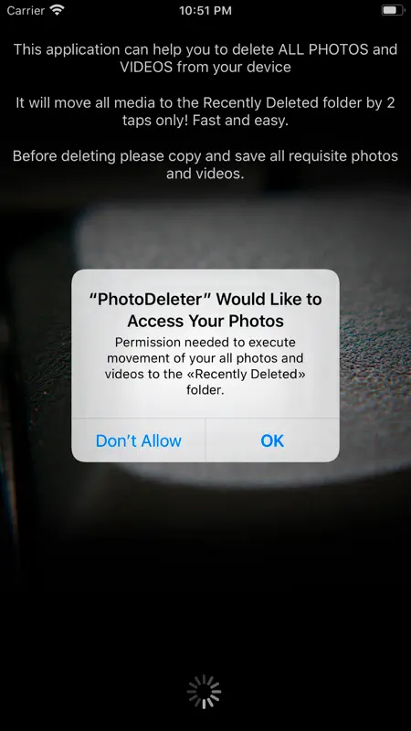 Photo Deleter screenshot 1 of 6