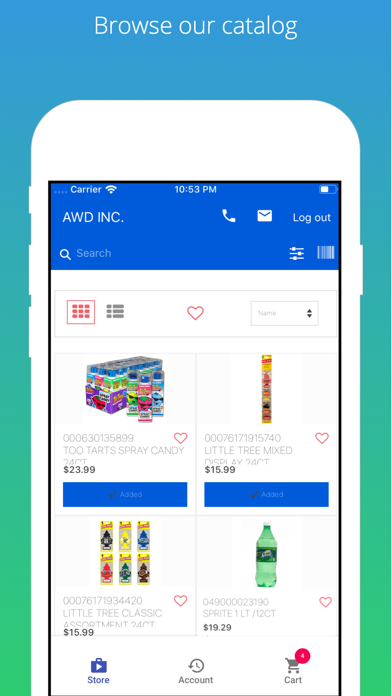 Screenshot #1 pour AWD: American Wholesale Dist