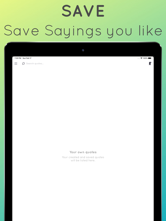 Screenshot #6 pour My Sayings