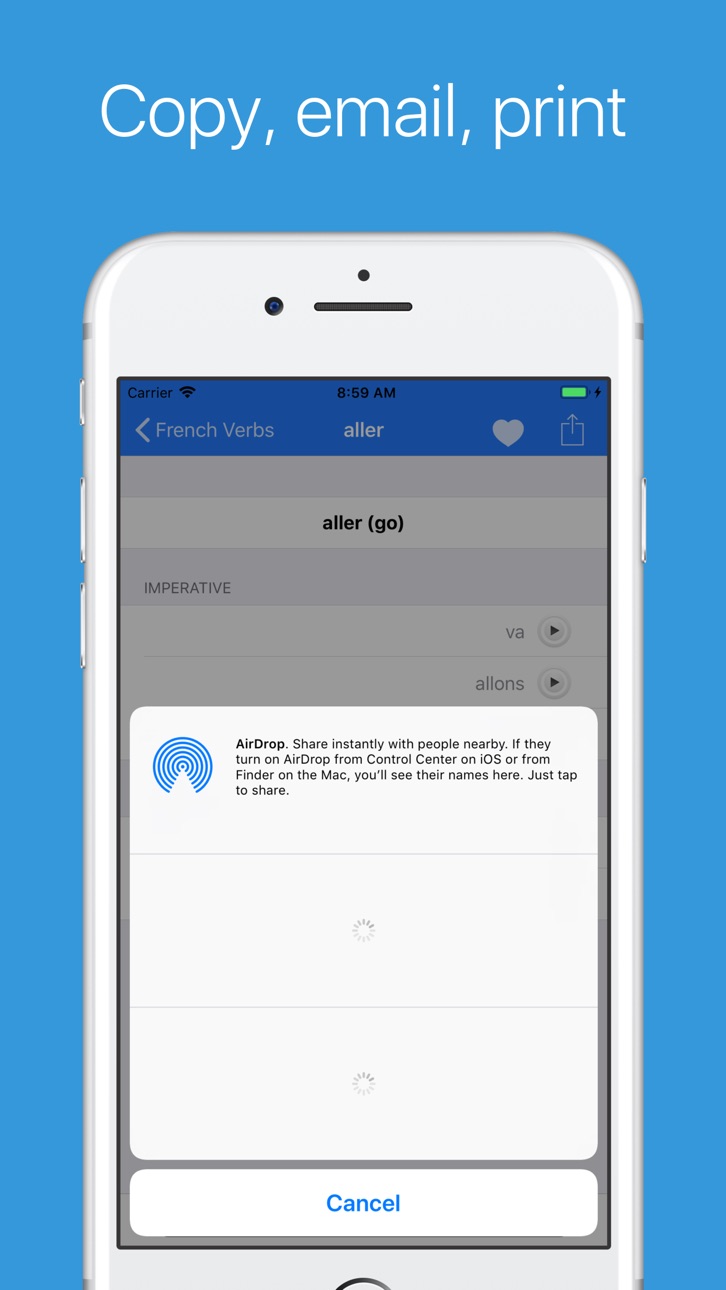 iPhone screenshot