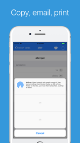 French Verb Conjugator Pro screenshot