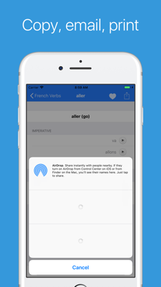 French Verb Conjugator Pro screenshot 4