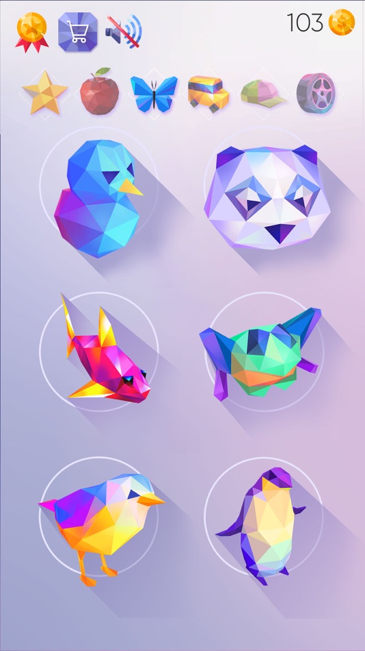 #3. LowPoly 3D Art: Paint by Numbe (iOS) 由: AA2G1 LTD