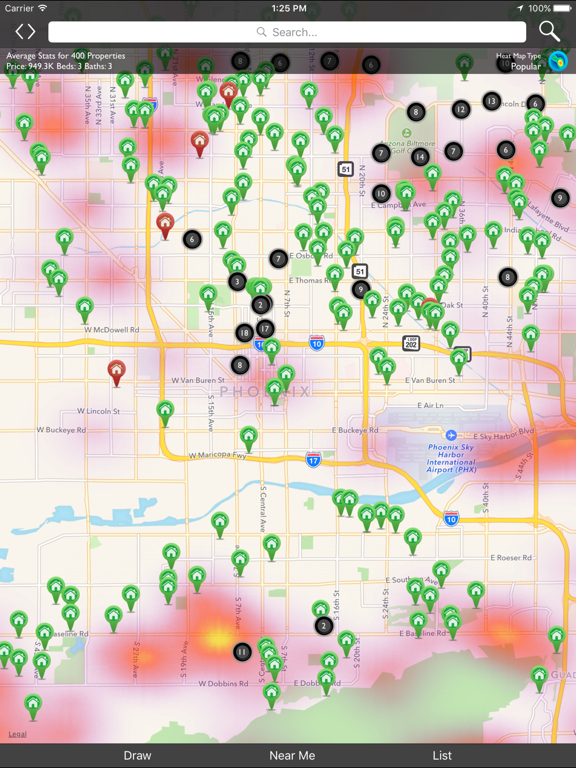 Millions Mapped Real Estate screenshot