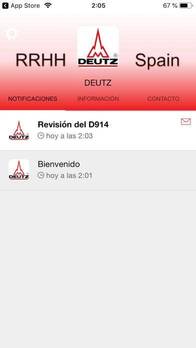 Screenshot #2 pour RRHH-Deutz Spain