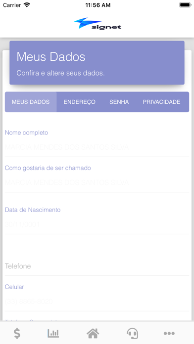 App screenshot