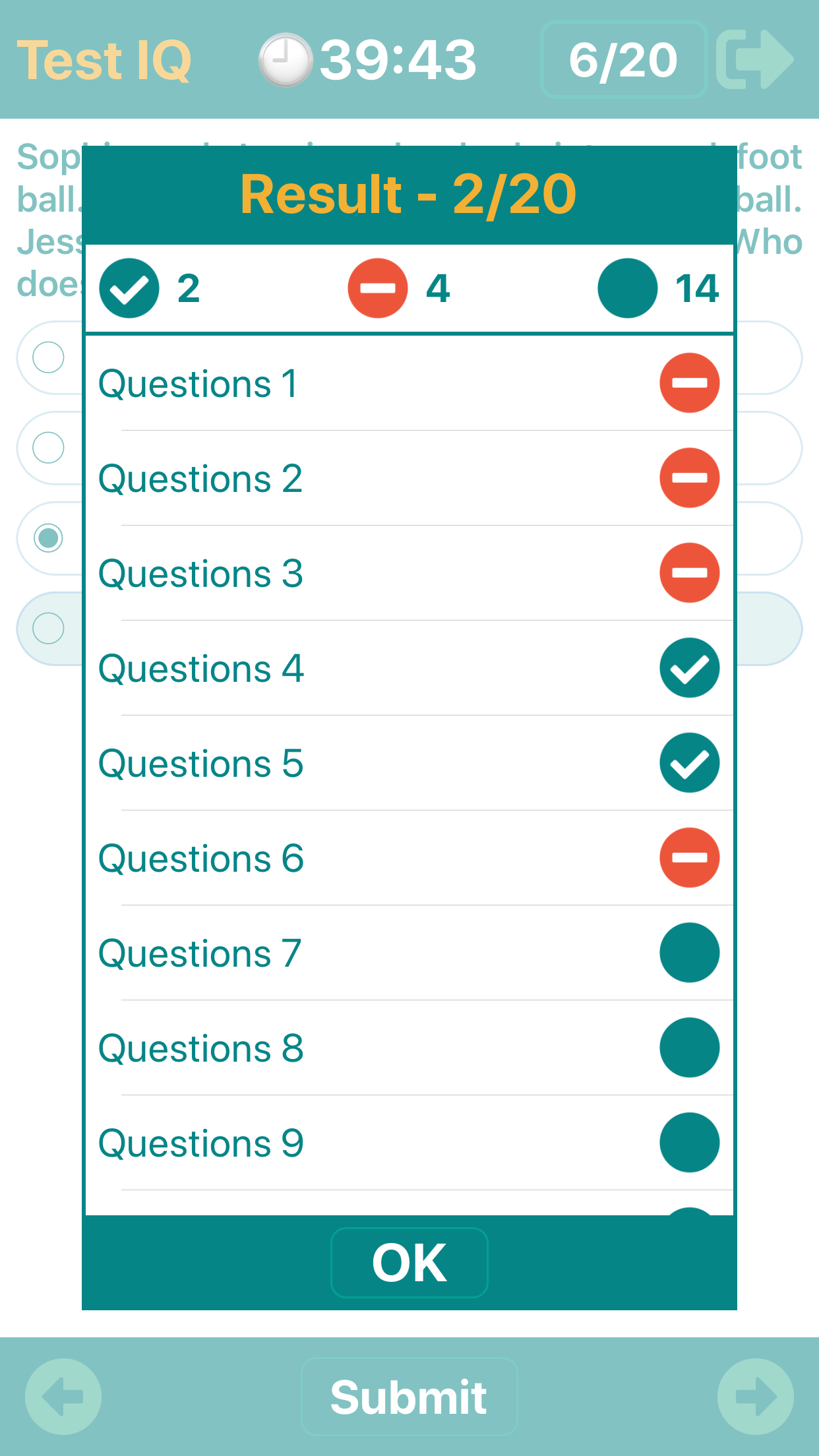 IQTest  - Training Brain screenshot 8