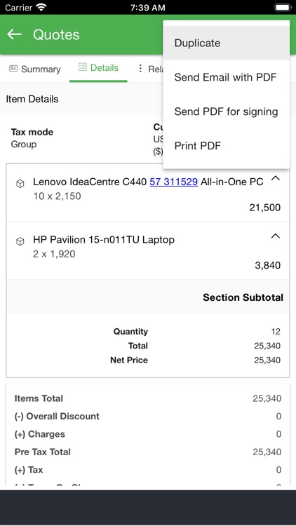 Vtiger 360 screenshot-4