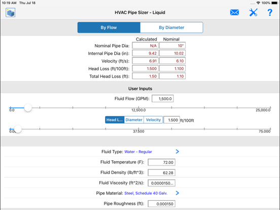 HVAC Toolkit Ultimate iPad screenshot