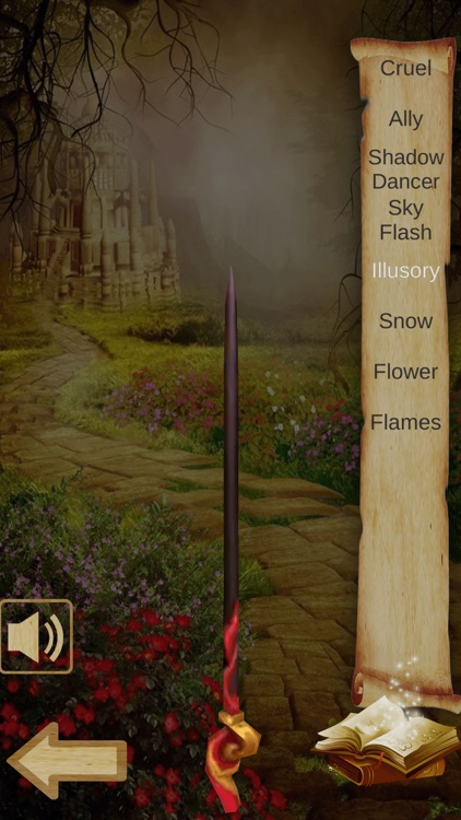 Magic wand spell