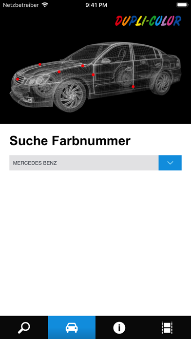 DUPLI-COLOR Farbsuchprogramm screenshot