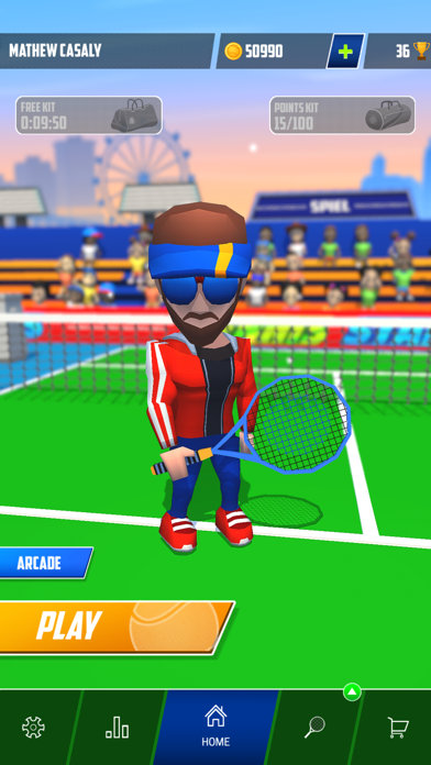 Screenshot #2 pour Tennis Stars: Ultimate Clash