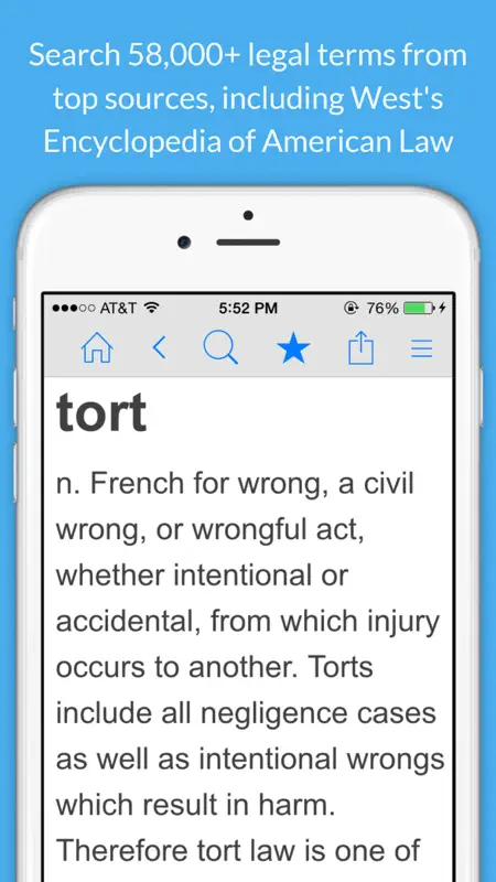 Legal Dictionary screenshot 1 of 5