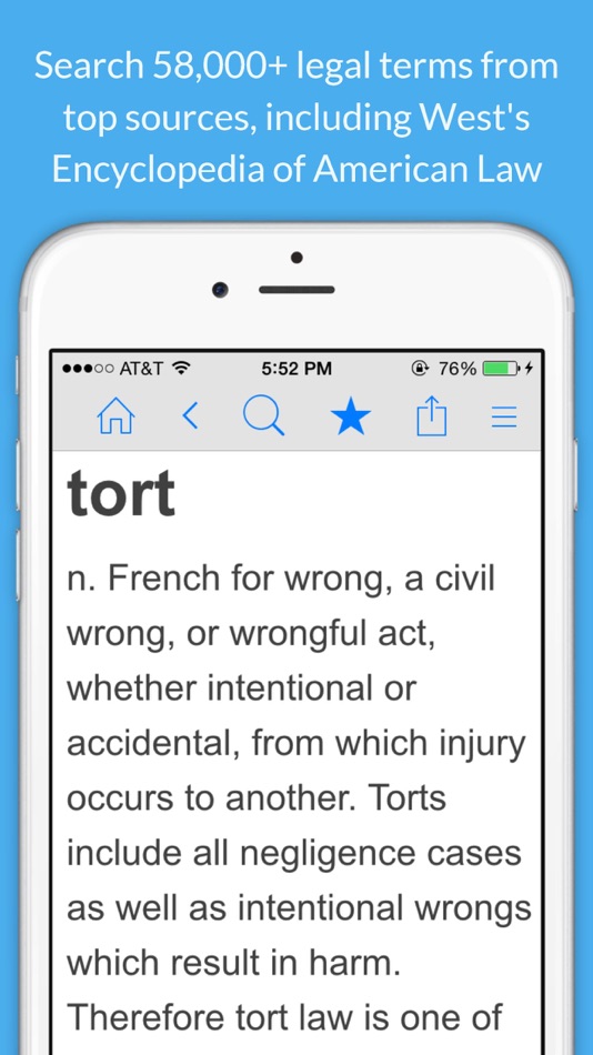 #1. Legal Dictionary (iOS) 由: Farlex, Inc.