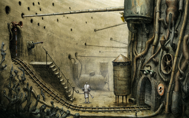 Pamja e ekranit të Machinarium