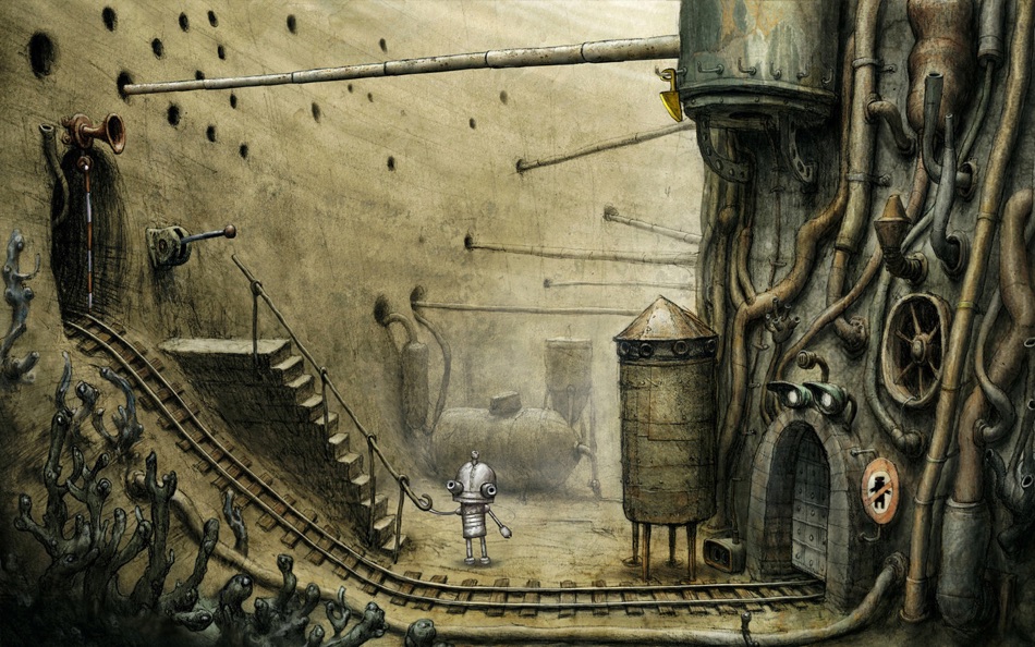#2. Machinarium (macOS) Podle: Amanita Design s.r.o.