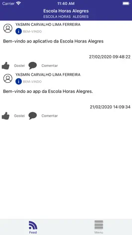Game screenshot Escola Horas Alegres apk