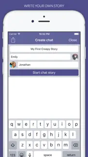 creepy - chat stories iphone screenshot 4