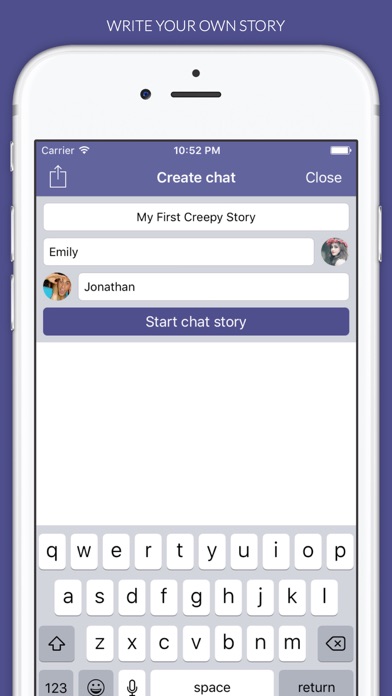 Creepy - Chat Stories Screenshot