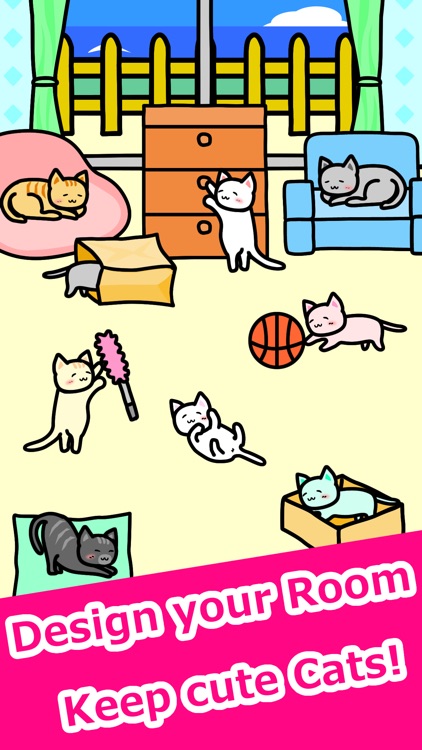 Life with Cats - relaxing game