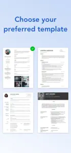 VisualCV Resume Builder screenshot #5 for iPhone