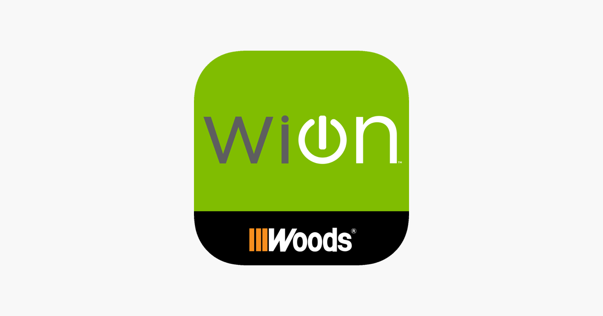 Woods WiOn Outdoor Wi-Fi Programmable Timer 3 Plug Outlet Smartphone Tablet